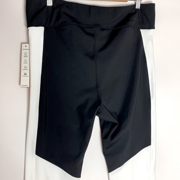 Good American black high rise colorblock leggings - Picture 4 of 8